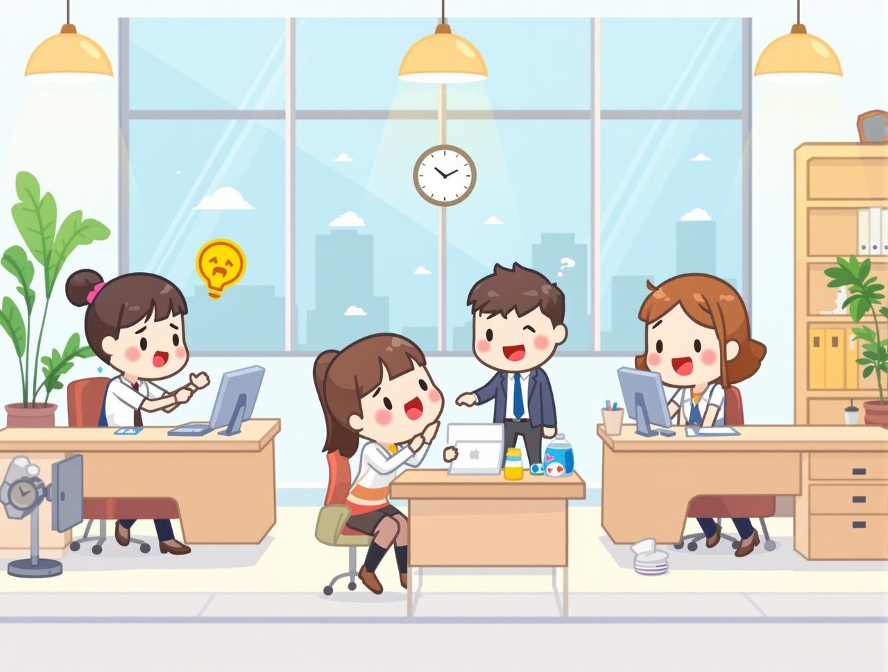韩国网络剧短剧 - 办公室沙雕日记